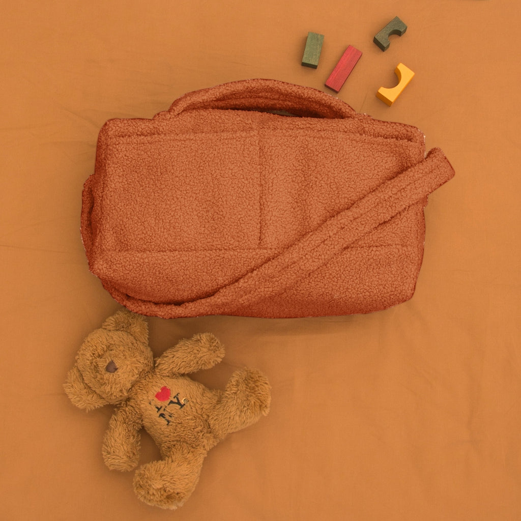 Borsa Teddy Mom - Terracota