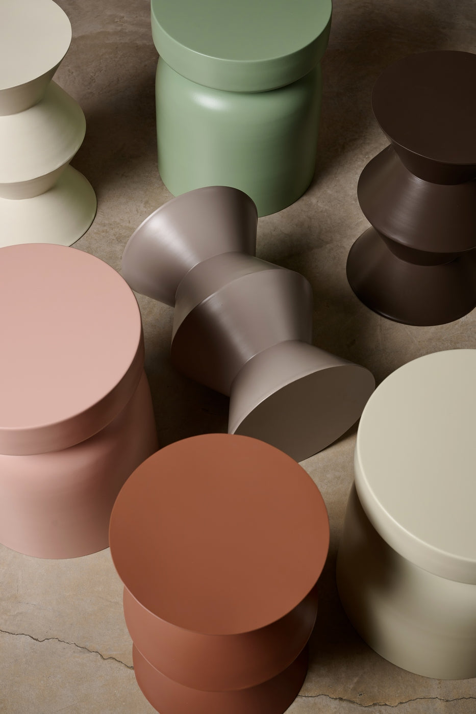 Coleman Bedsite Table And Stool - Chocolate