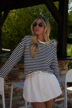 Océane Short Skirt - White