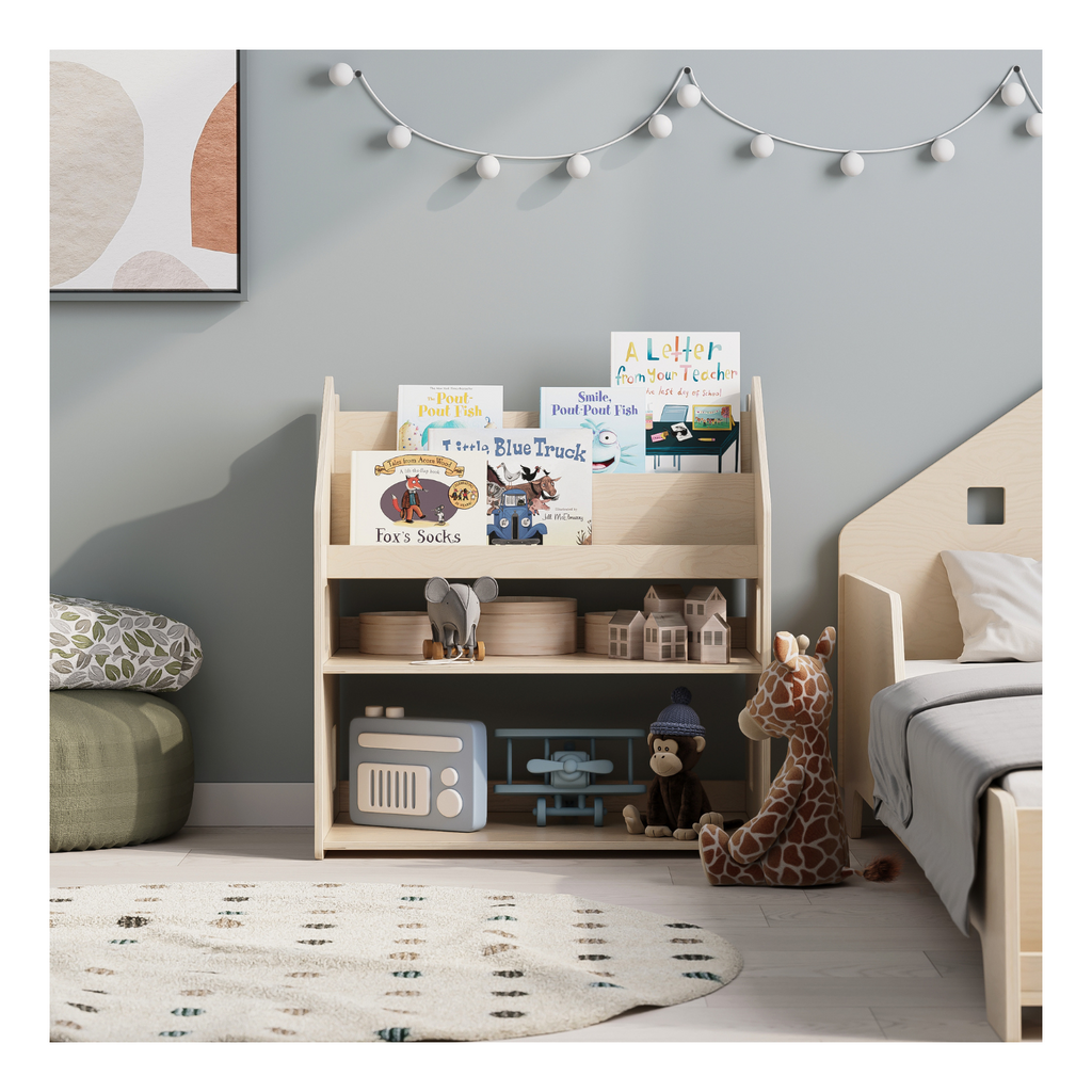 Estante multiusos Montessori 2 en 1