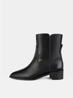 Gaze Without A Sound Ankle Boots - Black