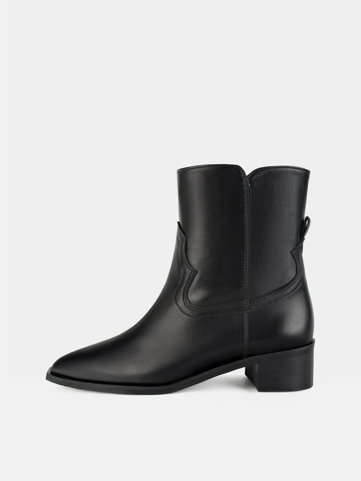 Gaze Without A Sound Ankle Boots - Black