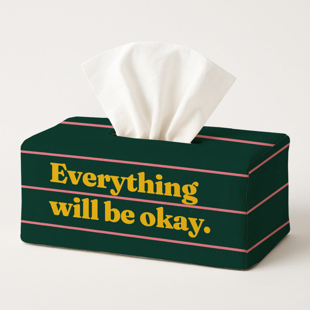 Enma Tissue Box "Everything Will Be Ok"