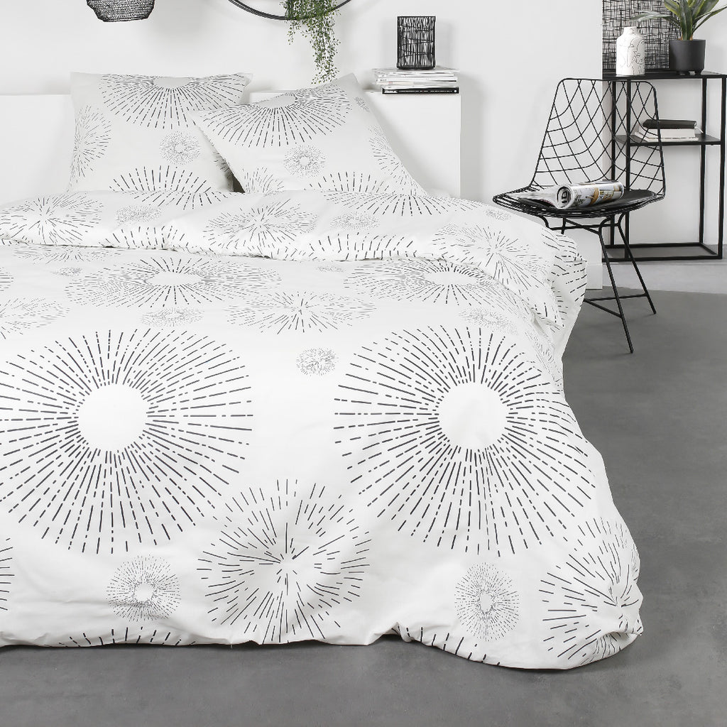Bedding Set - Flannel - White