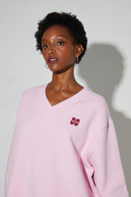 Sweatshirt Kravitz Collège Red, Fabriqué Au Portugal