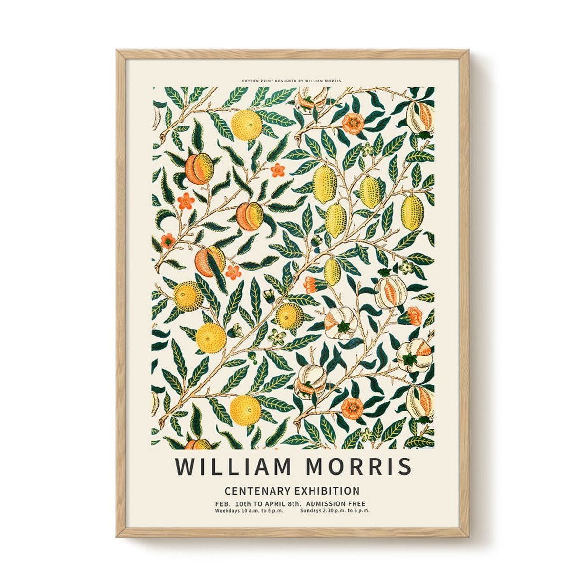William Morris - Frutas