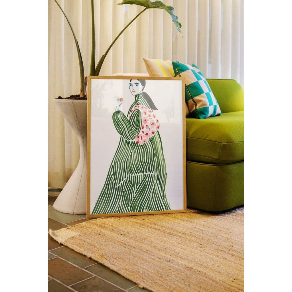 The Pear - Green Coat