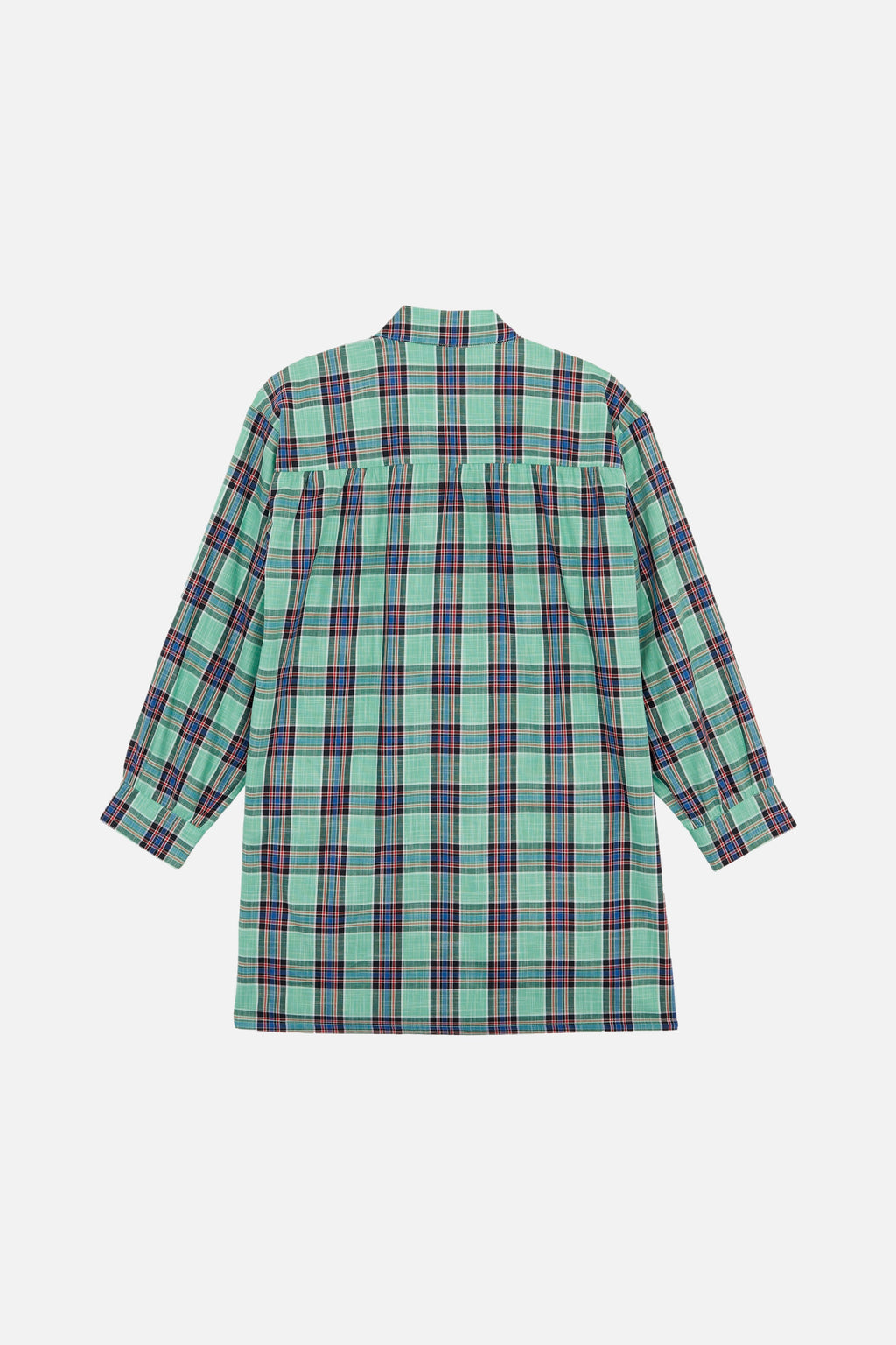 Odd Check Dress - geometric AQUA