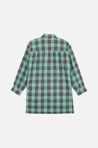 Odd Check Dress - geometric AQUA