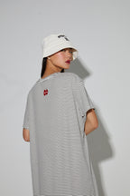 Natural Terry Towelling Bucket Hat - White