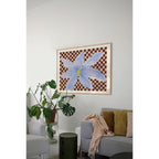 Liat Greenberg - Flowers And Checks I