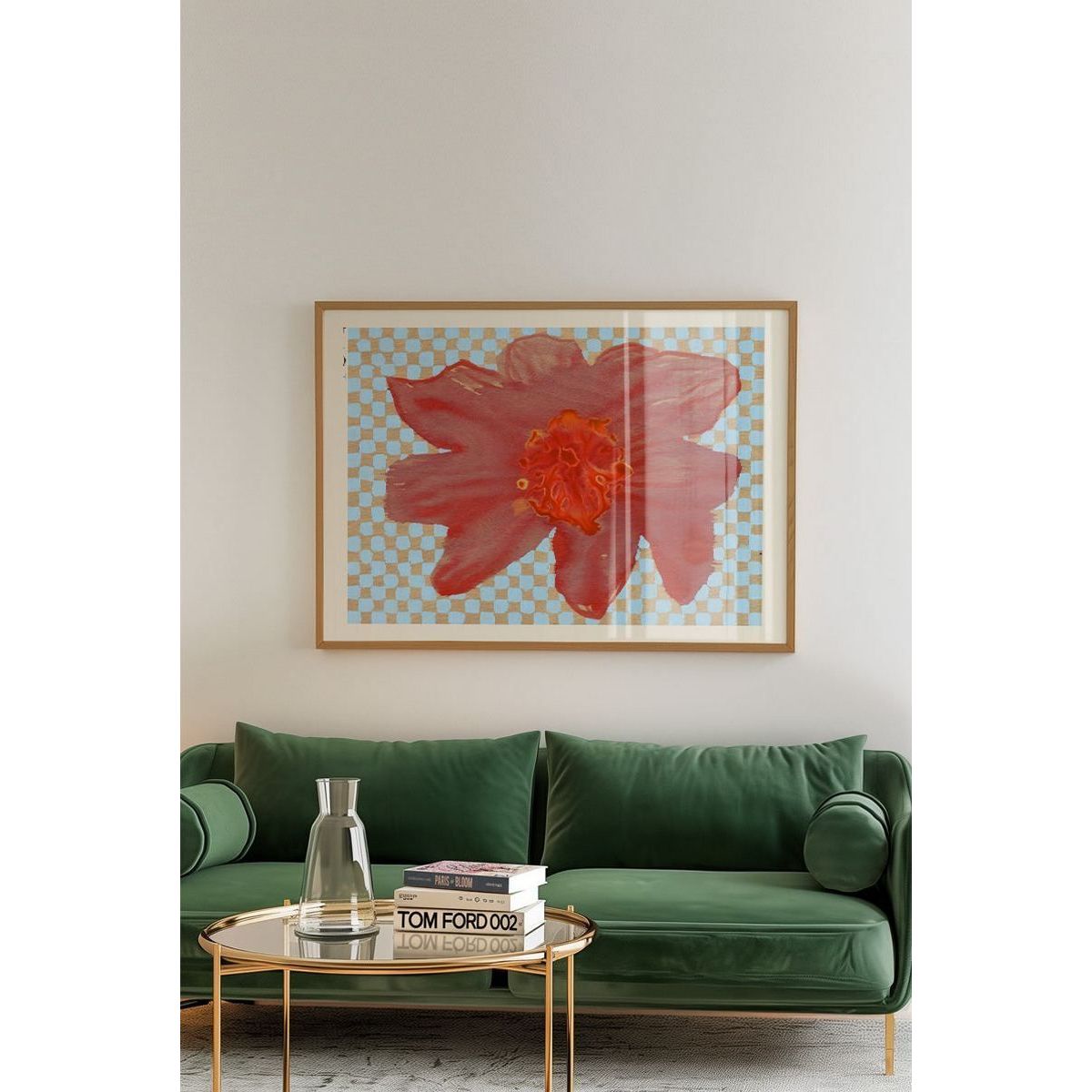 Liat Greenberg - Flores y cheques III