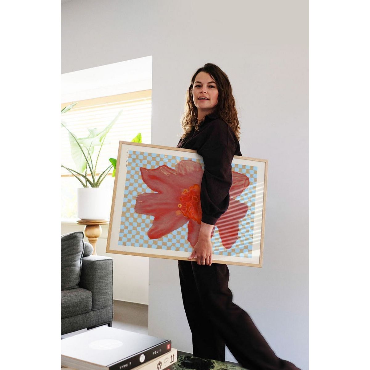 Liat Greenberg - Flores y cheques III