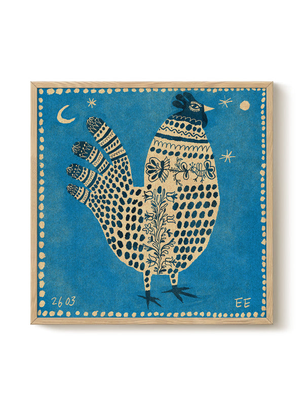 Enikő Eged - Magic Rooster In Blue