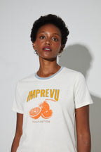 Camiseta Fred Pulp Fiction En Lino De Algodón Hecha En Portugal