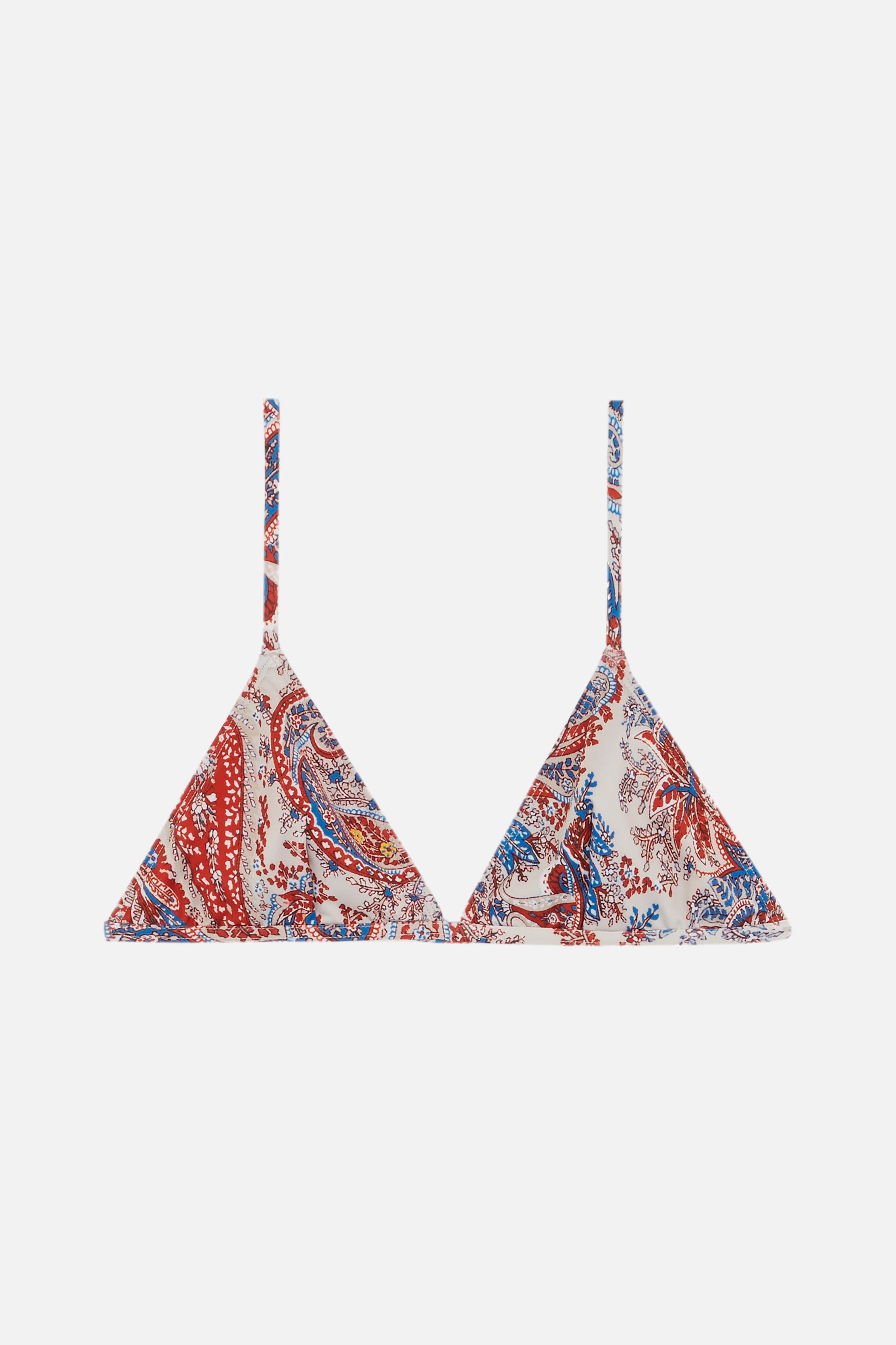 Music Paisley DENIM Bikini Top