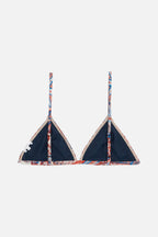 Music Paisley DENIM Bikini Top