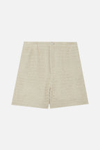 Short Laura Rafia - uni GREIGE
