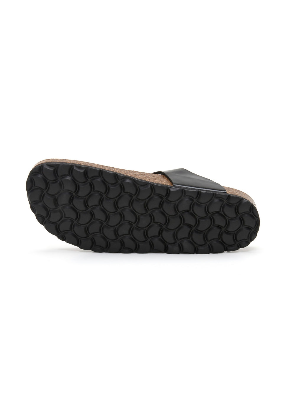 Sandalias de charol negro - Mujer