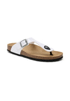 Sandalias Charol Blanco - Mujer
