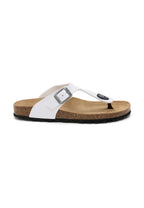 Sandalias Charol Blanco - Mujer