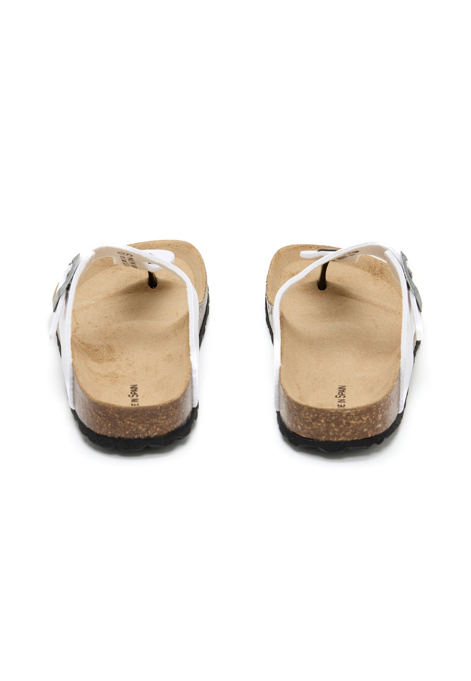 Sandalias Charol Blanco - Mujer