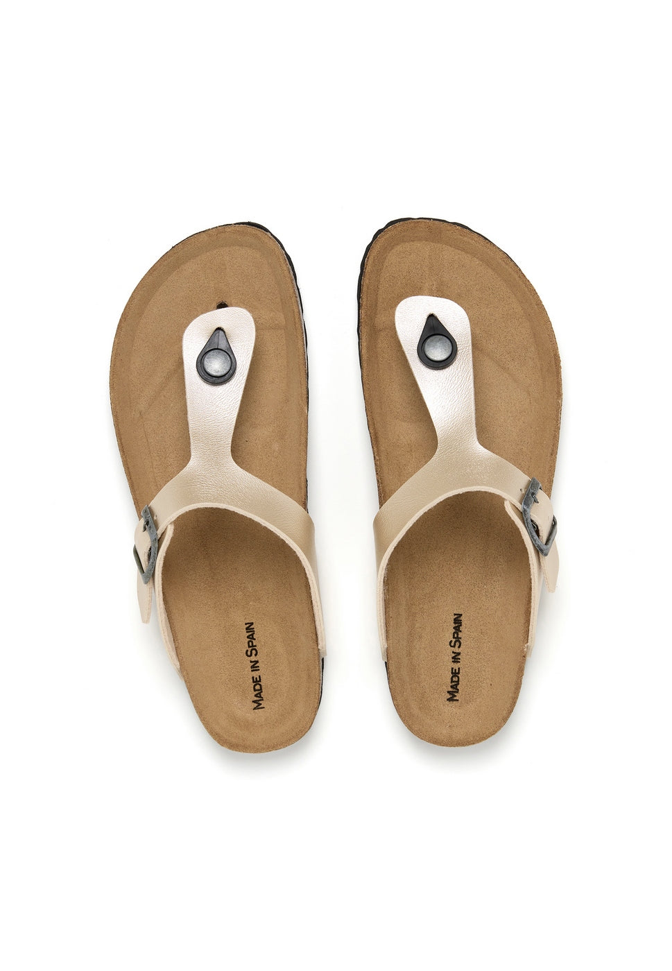 Sandalias Platino - Mujer