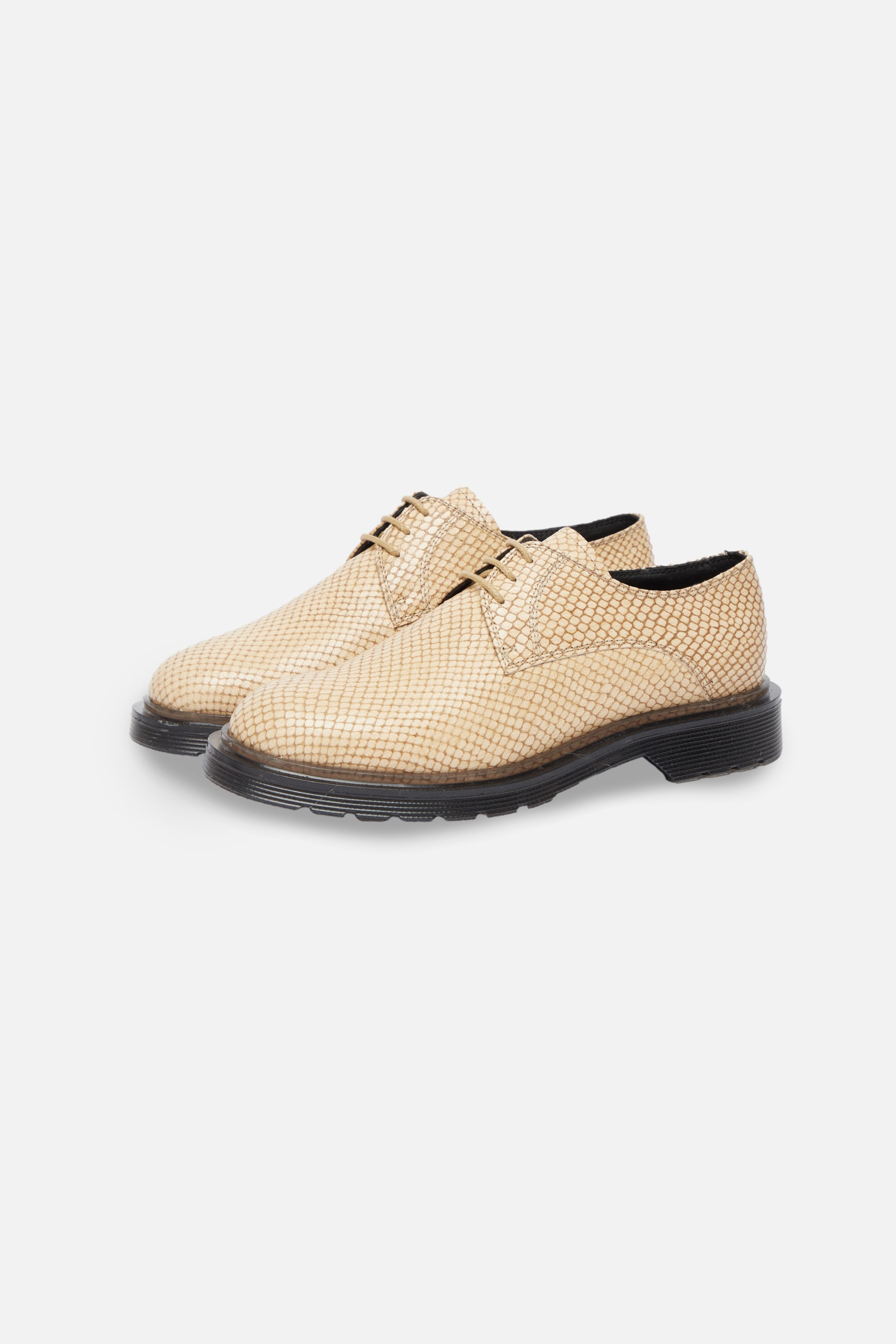 Titi PYTHON BEIGE Oxford Shoe