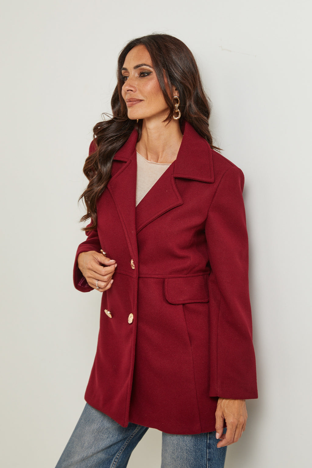 Manteau - Bordeaux