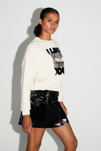 Lana Mercurio Black Mini Skirt Made In Italy