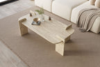 Lovge - Table Basse - Travertine