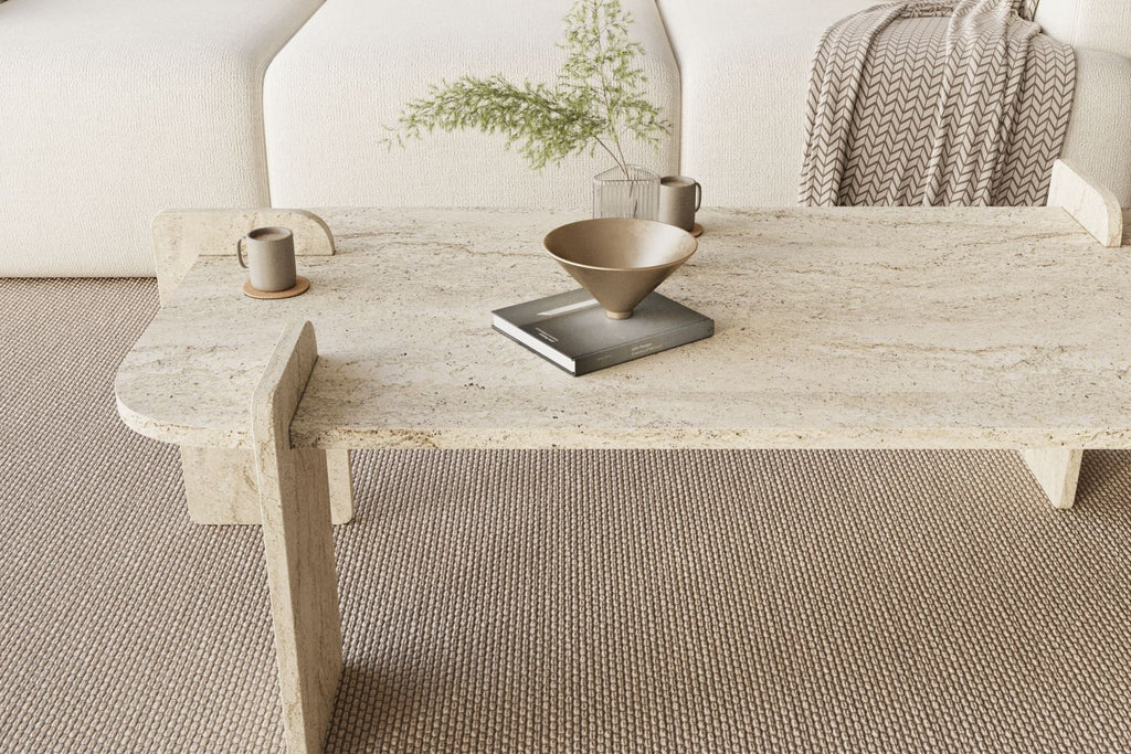 Lovge - Table Basse - Travertine