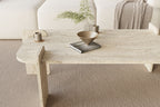 Lovge - Table Basse - Travertine