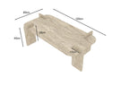 Lovge - Table Basse - Travertine