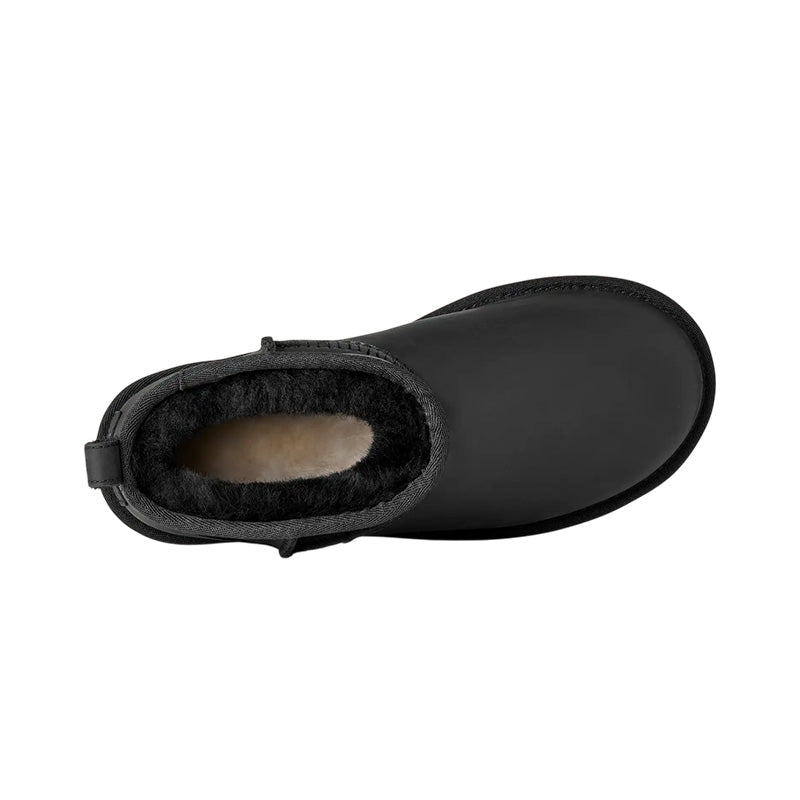 Bottes Ugg W Classic Ultra Mini Leather - Noir