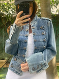Blouson Napoleon - Jean