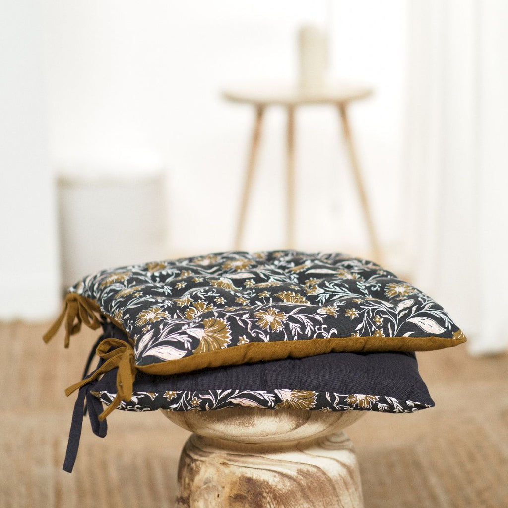 Indies - Assise Matelassée - Marron