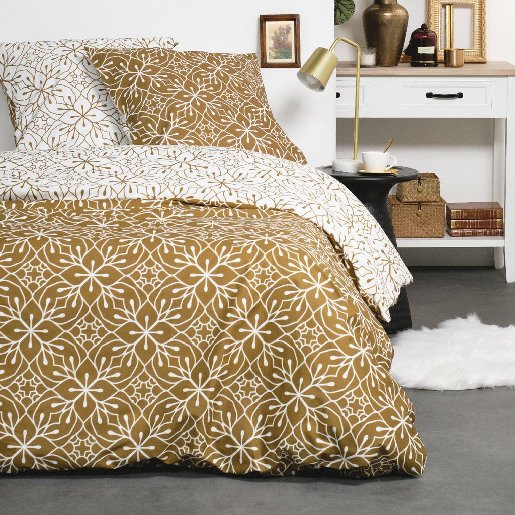 Sunshine - Bed Set Pattern 10.17 - Brown