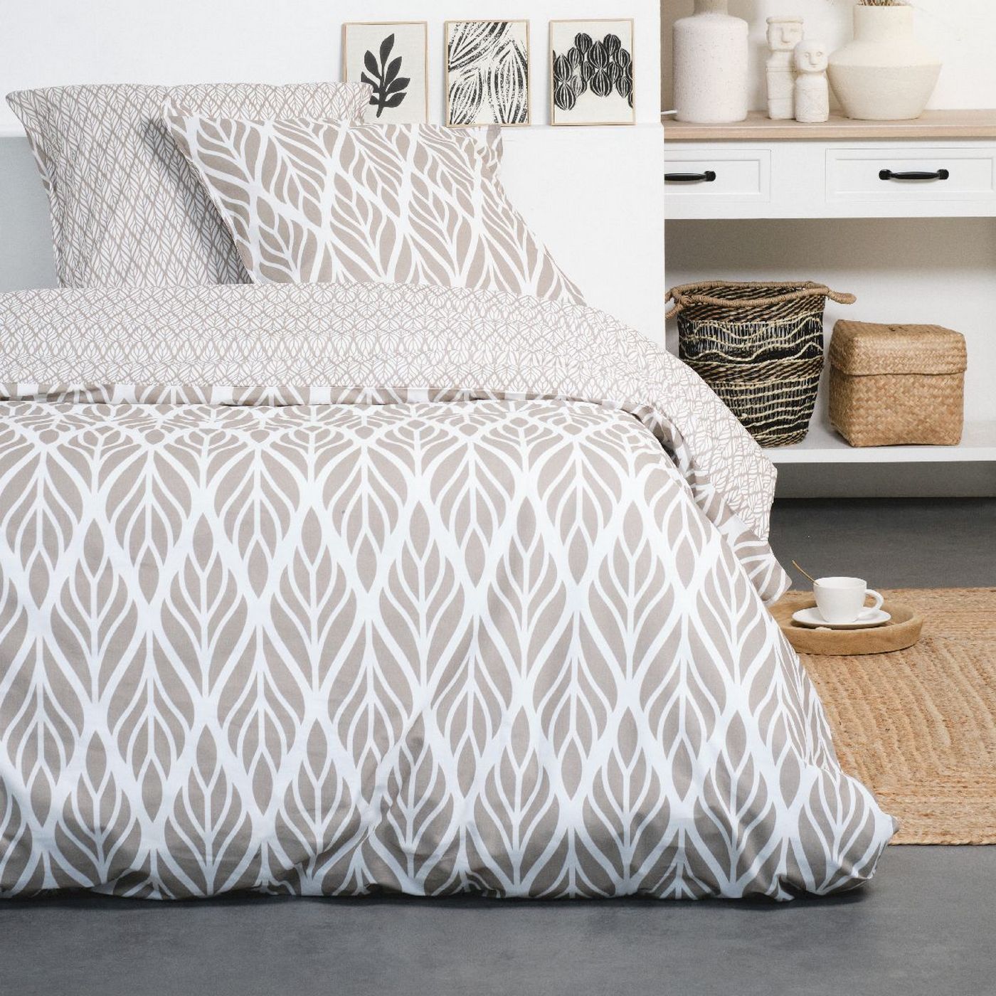 Sunshine - Juego de Cama Estampado 10.29 - Beige