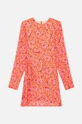 Virna Farfalla Dress RED