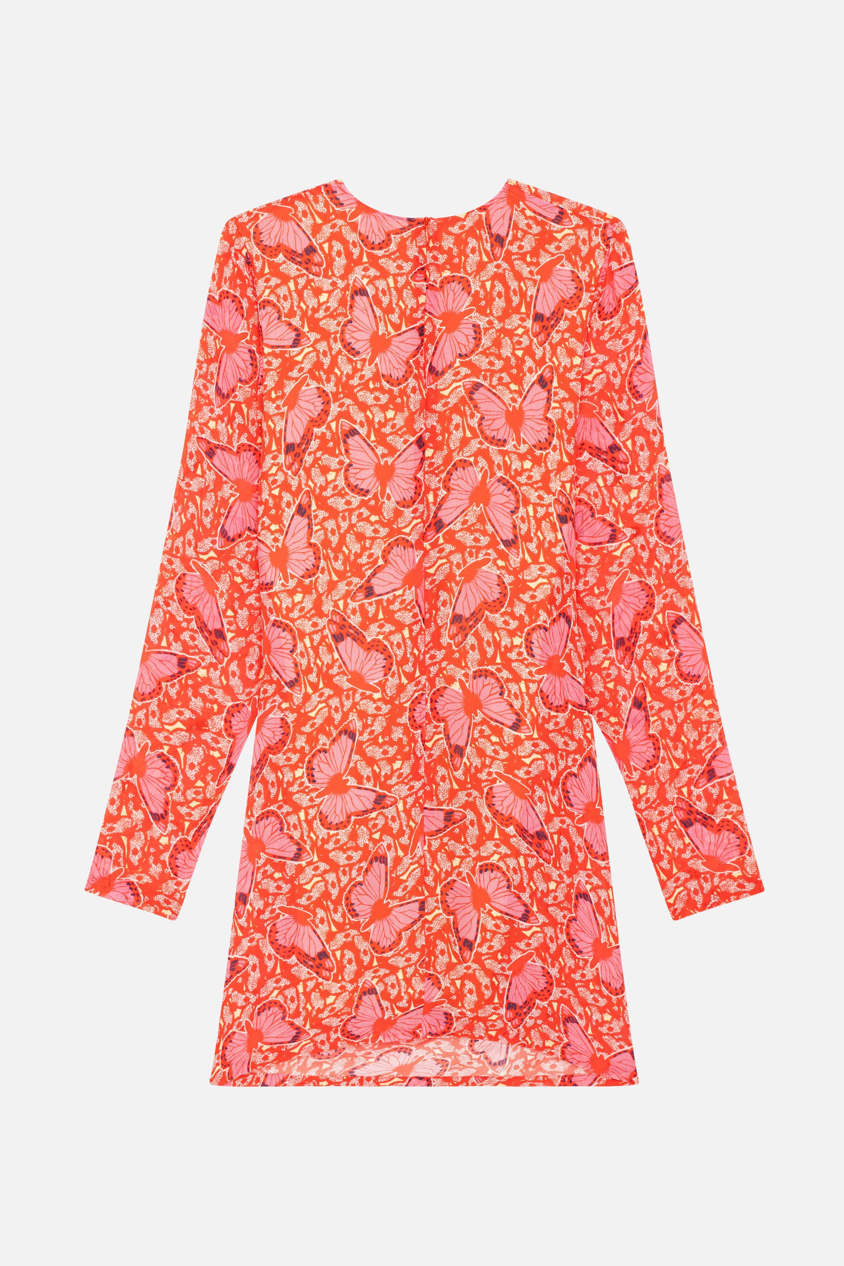 Virna Farfalla Dress RED
