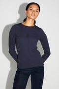 Hugo Navy Speckled T-Shirt Made In Portugal