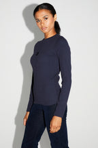 Hugo Navy Speckled T-Shirt Made In Portugal