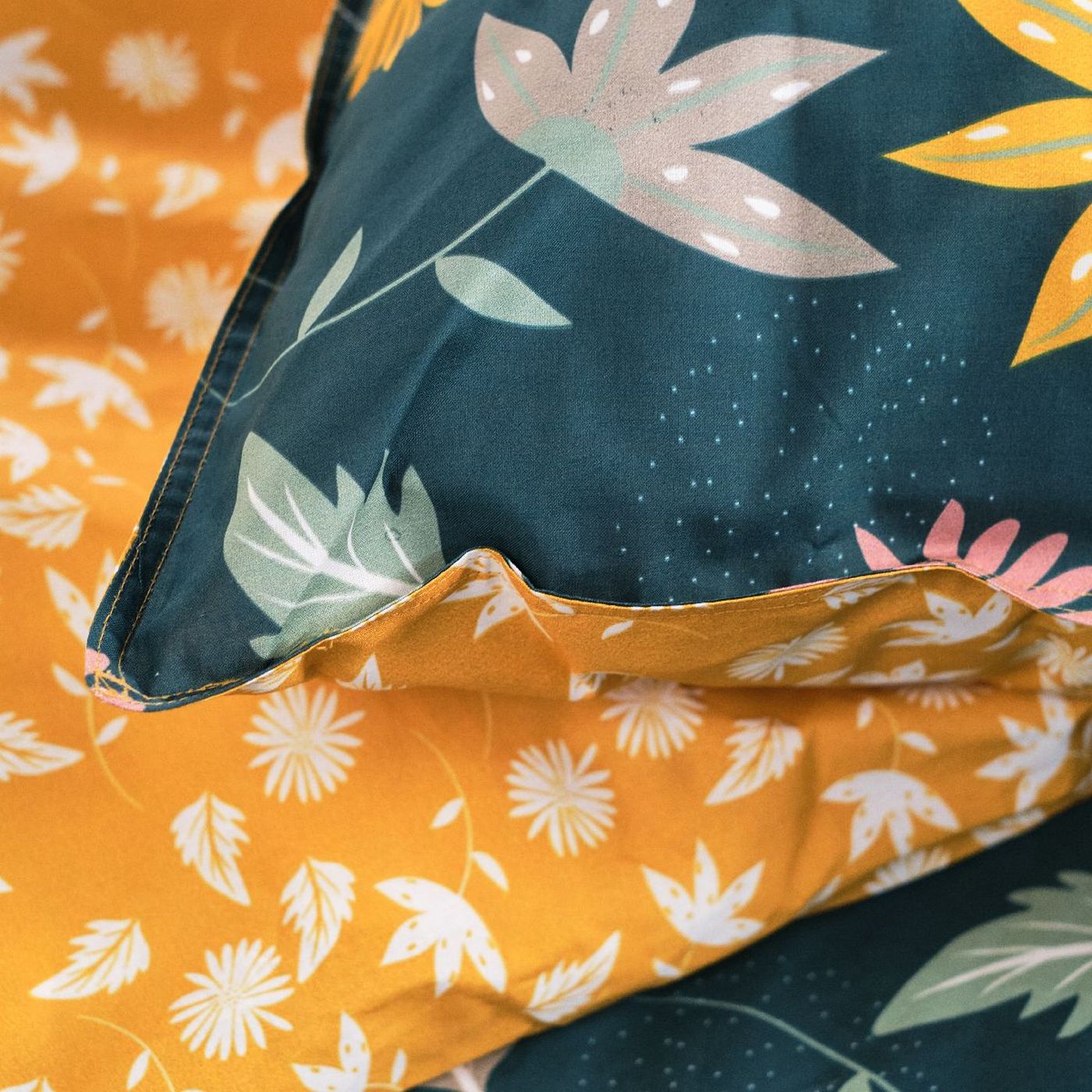 Sunshine - Juego De Cama Estampado 11.42 - Azul