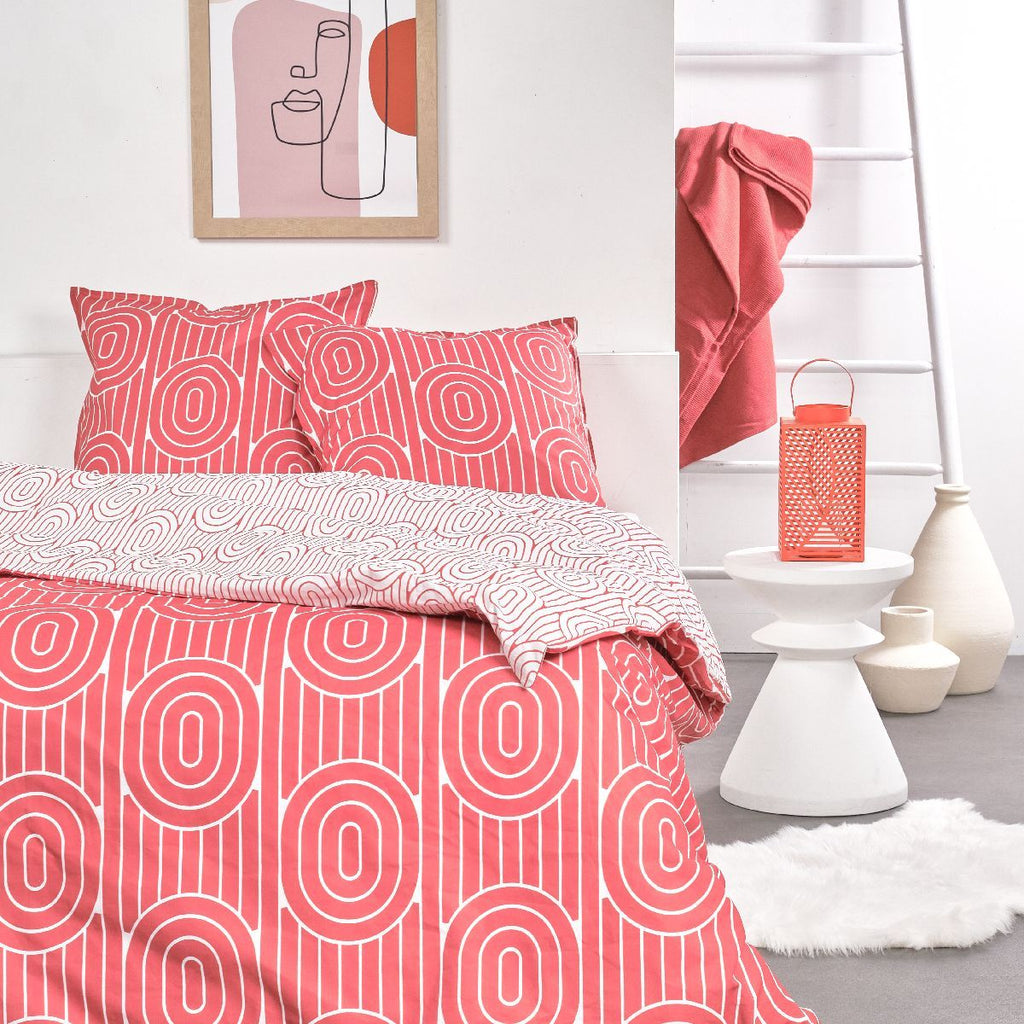 Sunshine - Completo Copripiumino Fantasia 11.60 - Rosso