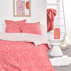 Sunshine - Completo Copripiumino Fantasia 11.60 - Rosso
