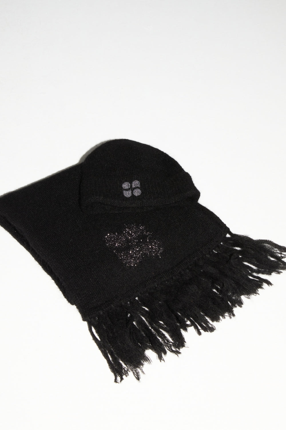 Bufanda Chill Black 100% Lana Virgen Extra Fabricada en Portugal