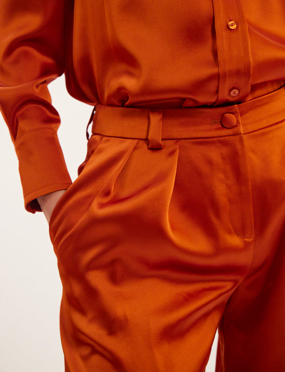 Pantalon Luciano - Rouille