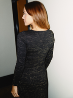 Golden Gauze Dress