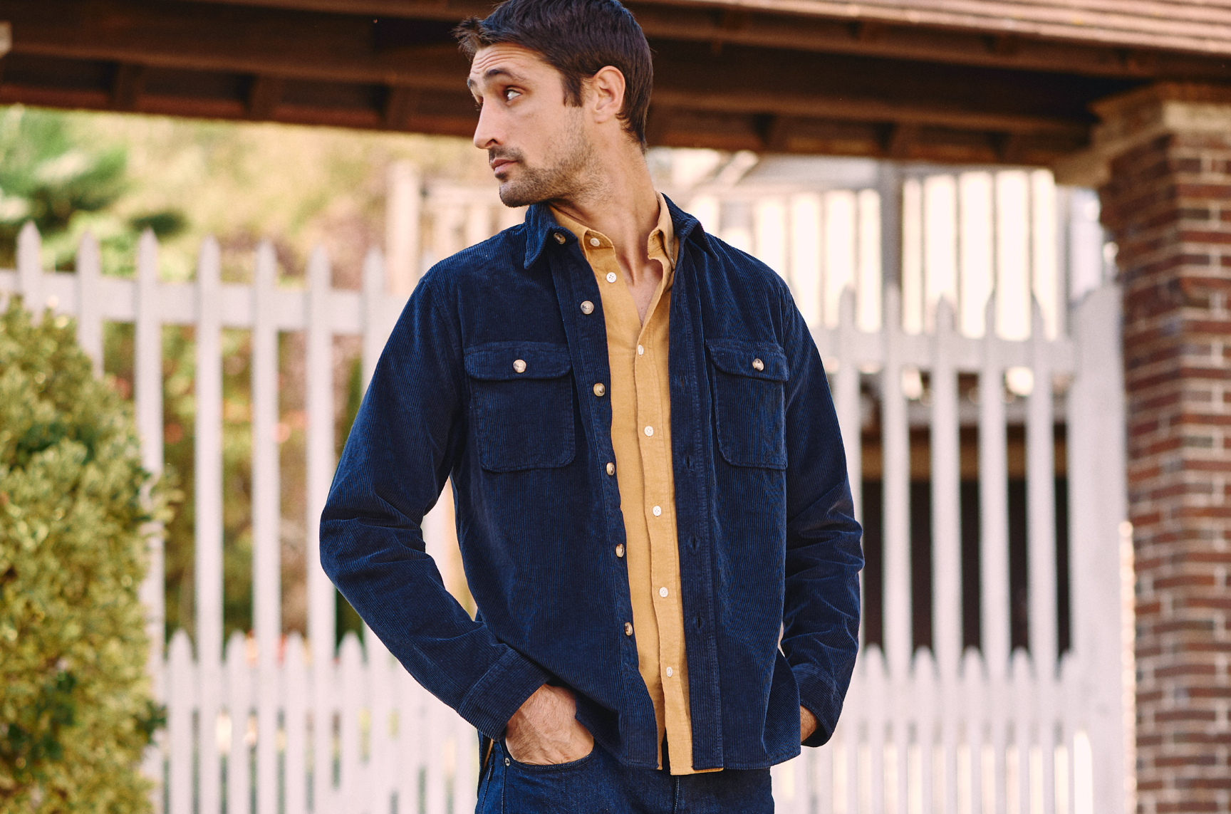 George - Sobrecamisa de terciopelo